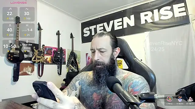 StevenRiseNYC online show from November 24, 2025, 11:04 pm