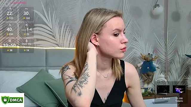 AmaliaBell online show from January 12, 2025, 1:05 pm